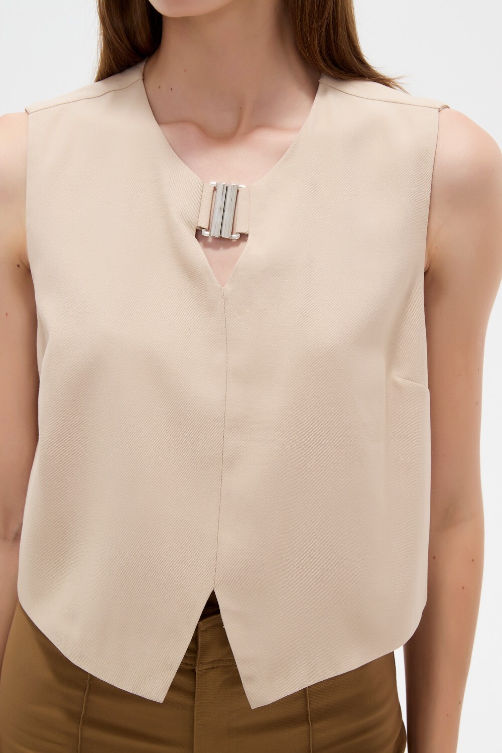 Musculosa Zuril Beige