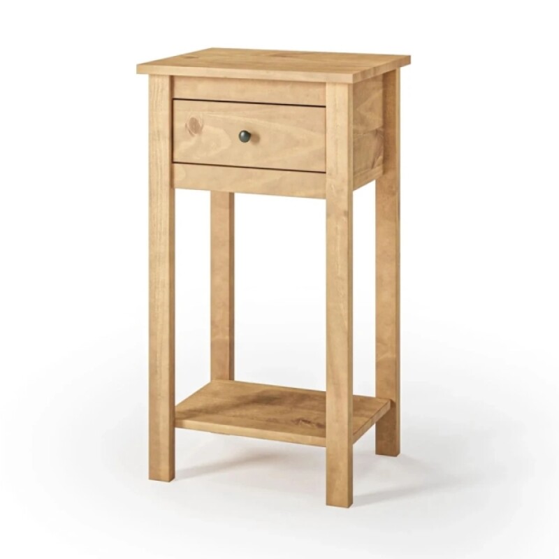 Mesa De Luz Alta Mari 1 Cajón Miel Md001m Mesa De Luz Alta Mari 1 Cajón Miel Md001m