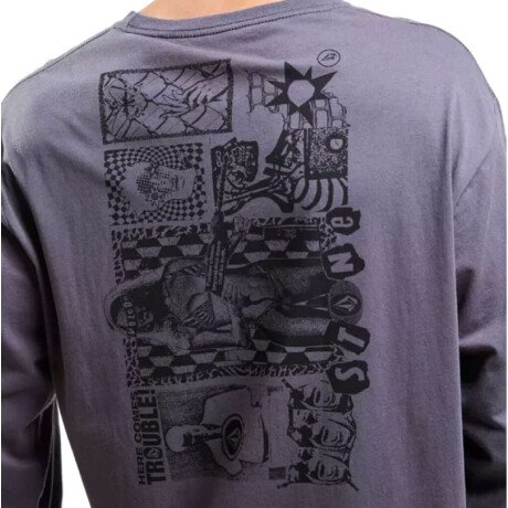 Remera Volcom Abg Unison Gris