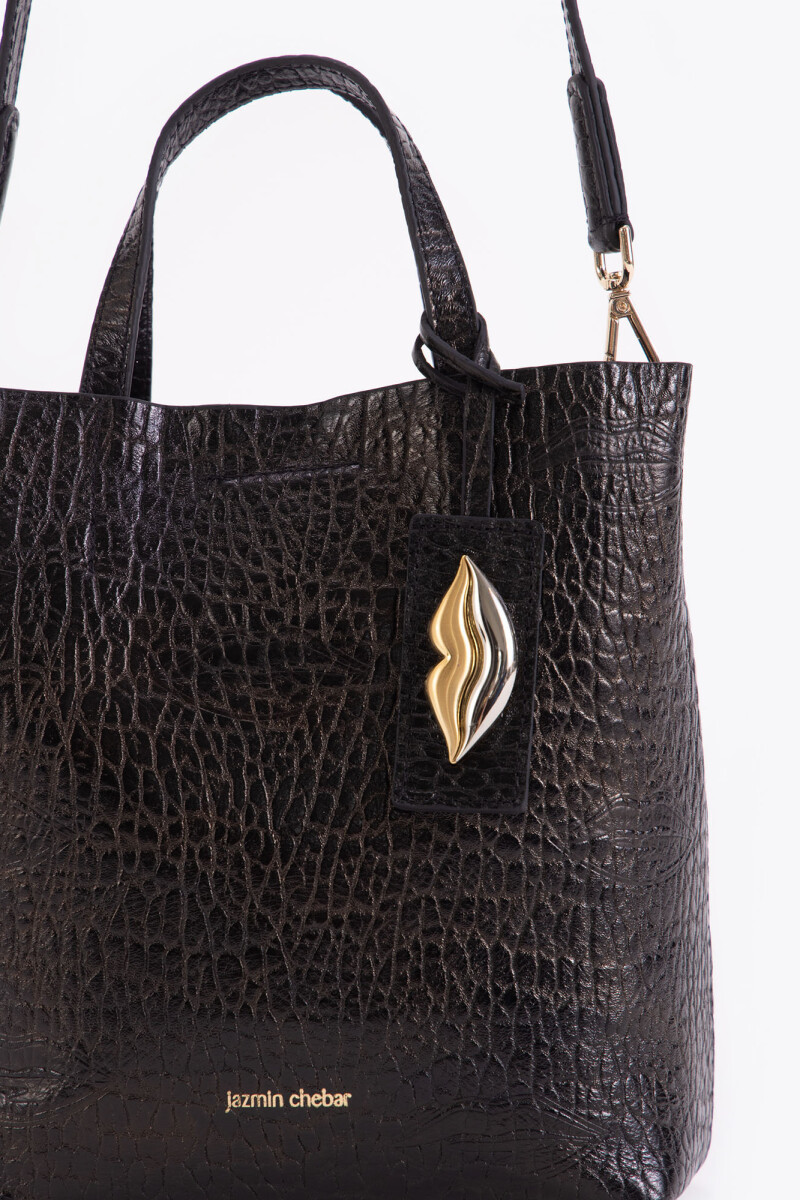 TOTE KISSES SMALL Negro