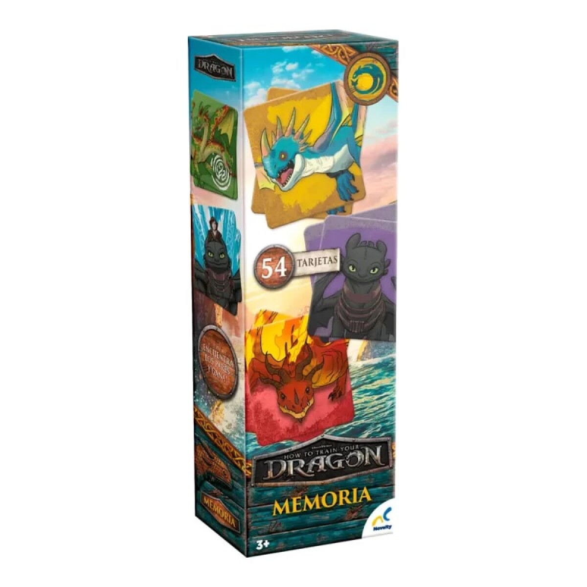 Memoria Entrenando a tu Dragon 