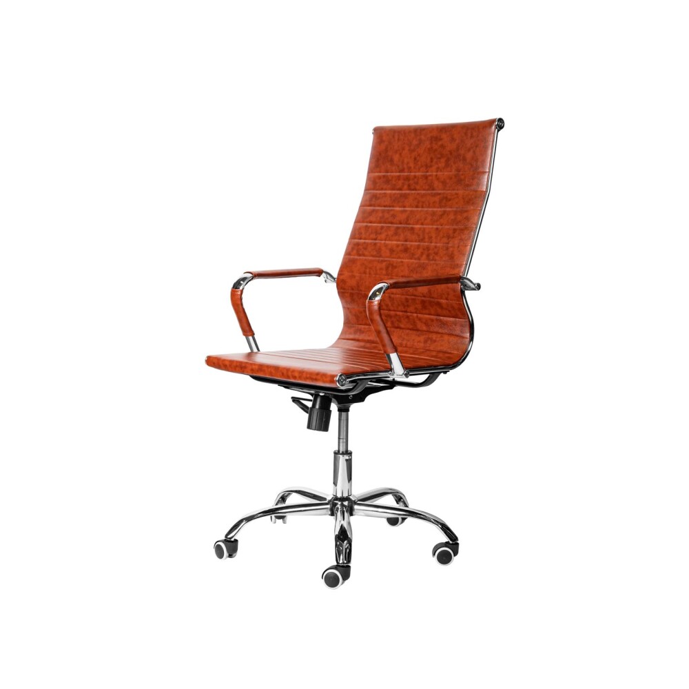 ASIENTO DE OFICINA PU MARRON D-101/HY-529