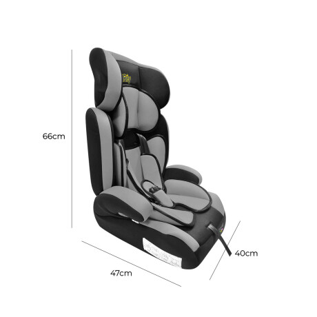 Silla De Auto 3 en 1 Bebé Expert Kids Ragnar + Set Gris