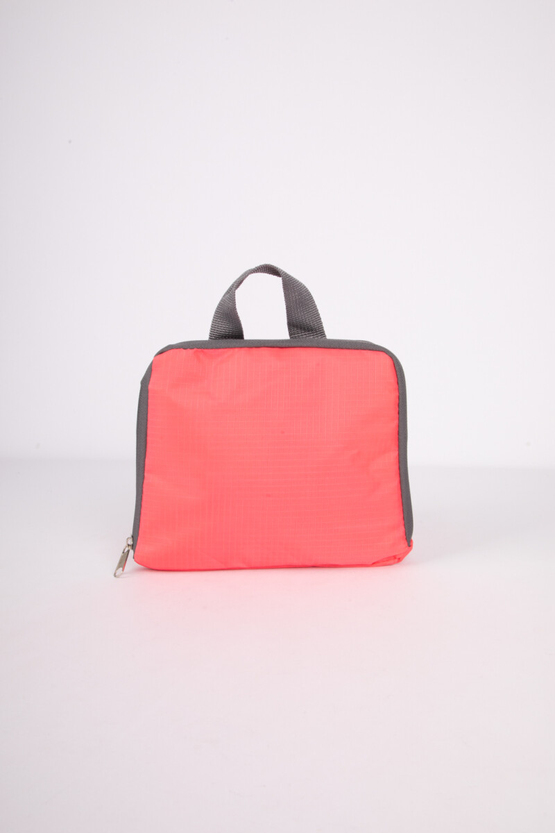 MOCHILA PLEGABLE VIAJE - Fuxia 