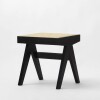 BANM.45 Banco De Madera 50x40x45 Cm Presley - Negro