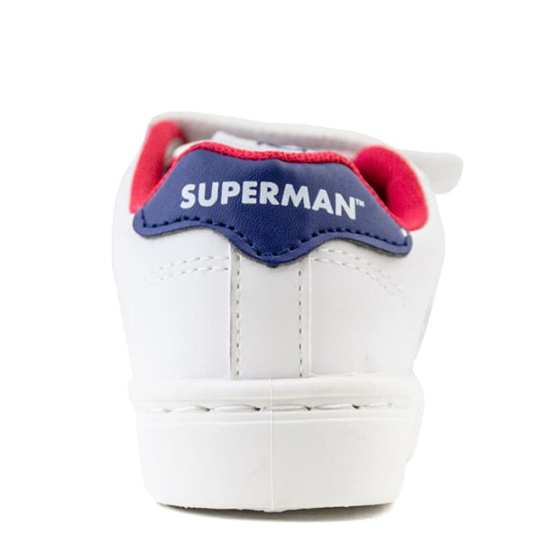 Championes DC Superman de Niños - SUTCFW23001 Blanco-rojo