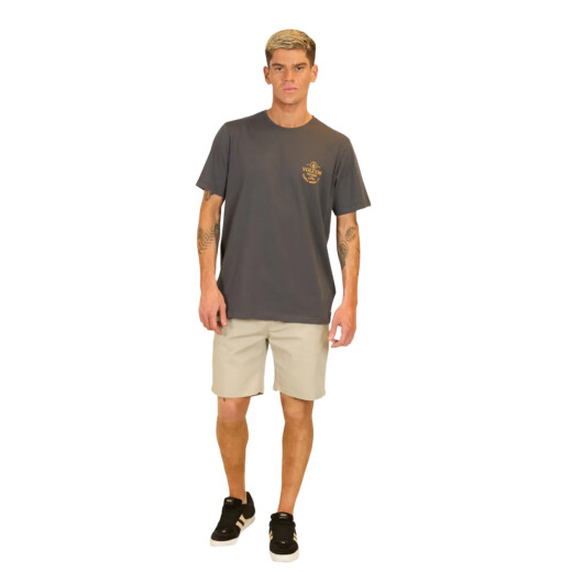 Remera Volcom Anchored - Gris Remera Volcom Anchored - Gris