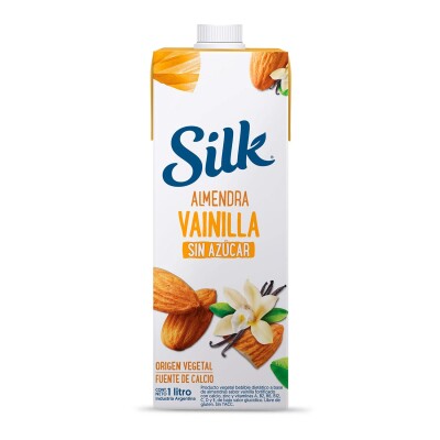 Silk Bebida De Almendras Sabor Vainilla Sin Azúcar 1 Lt. Silk Bebida De Almendras Sabor Vainilla Sin Azúcar 1 Lt.