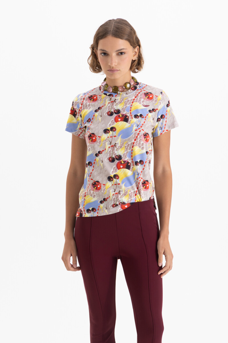 REMERA ELISA Multicolor