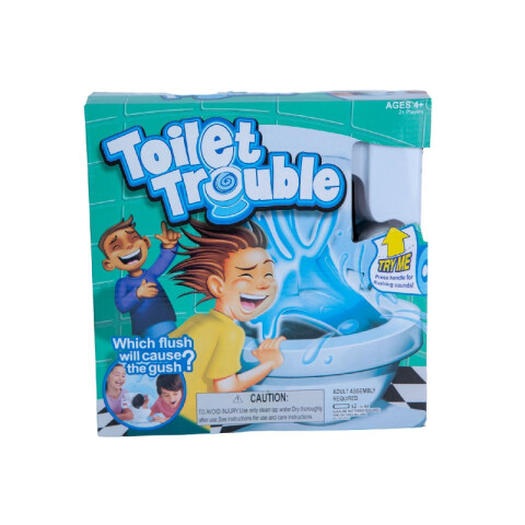 3x2 Outlet Juego de mesa Toilete Trouble 26.3*8*26.3 cm 3x2 Outlet Juego De Mesa Toilete Trouble 26.3*8*26.3 Cm