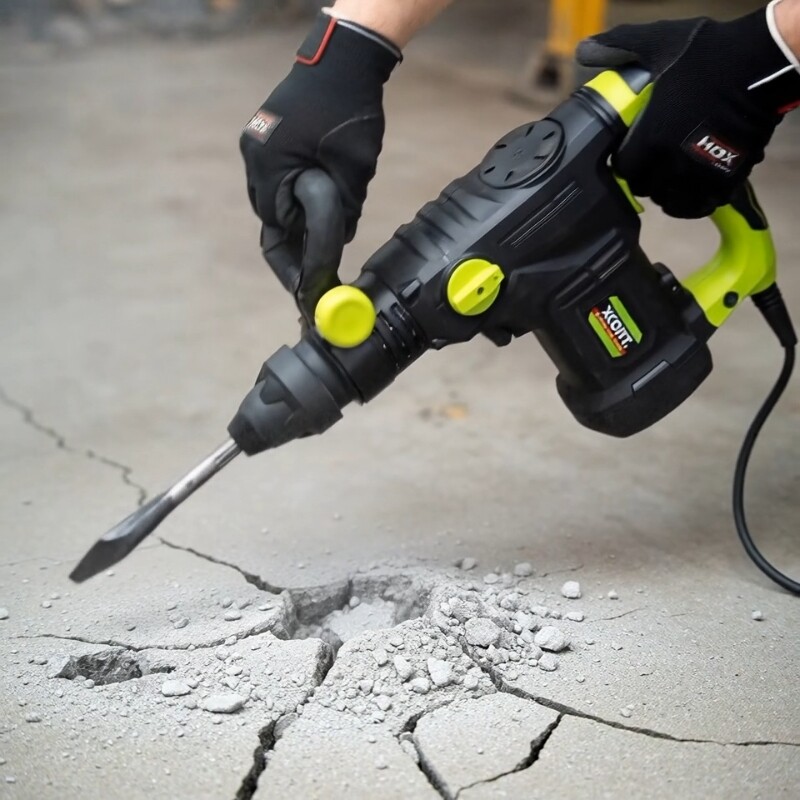 XCORT ROTOMARTILLO INDUSTRIAL SDS-MAX 50 MM 1800W - 25 JOULES Xcort Rotomartillo Industrial Sds-max 50 Mm 1800w - 25 Joules