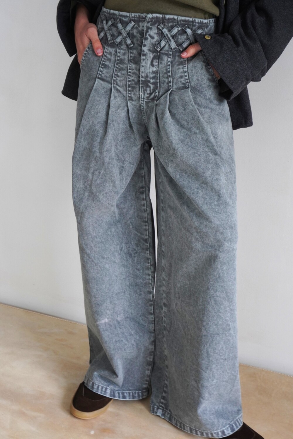 Cross Pants Vaquero Gris