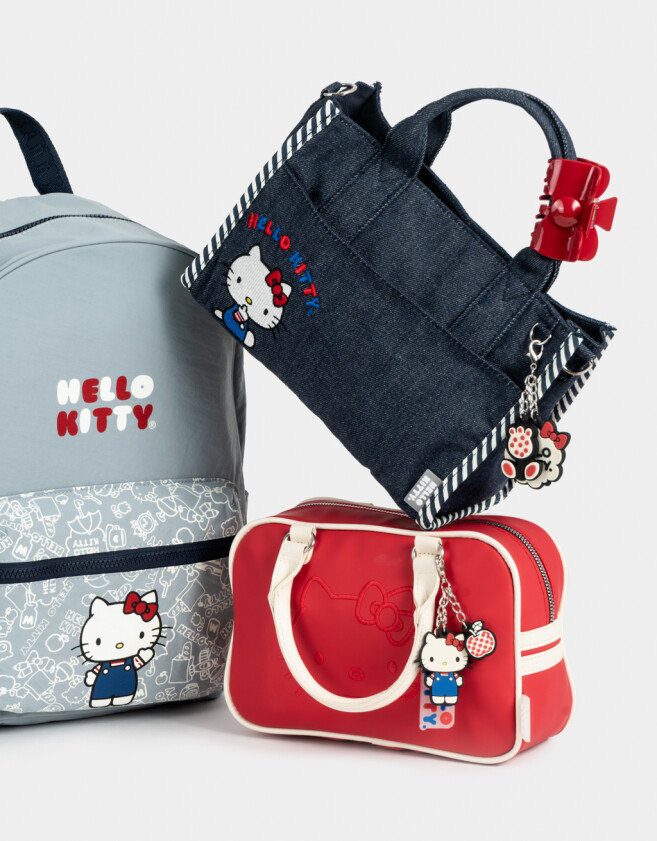 Bowling Cartera Bowling "hello Kitty" - Rojo Medio