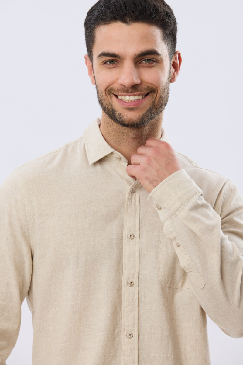 CAMISA LISA DE LINO - Arena 