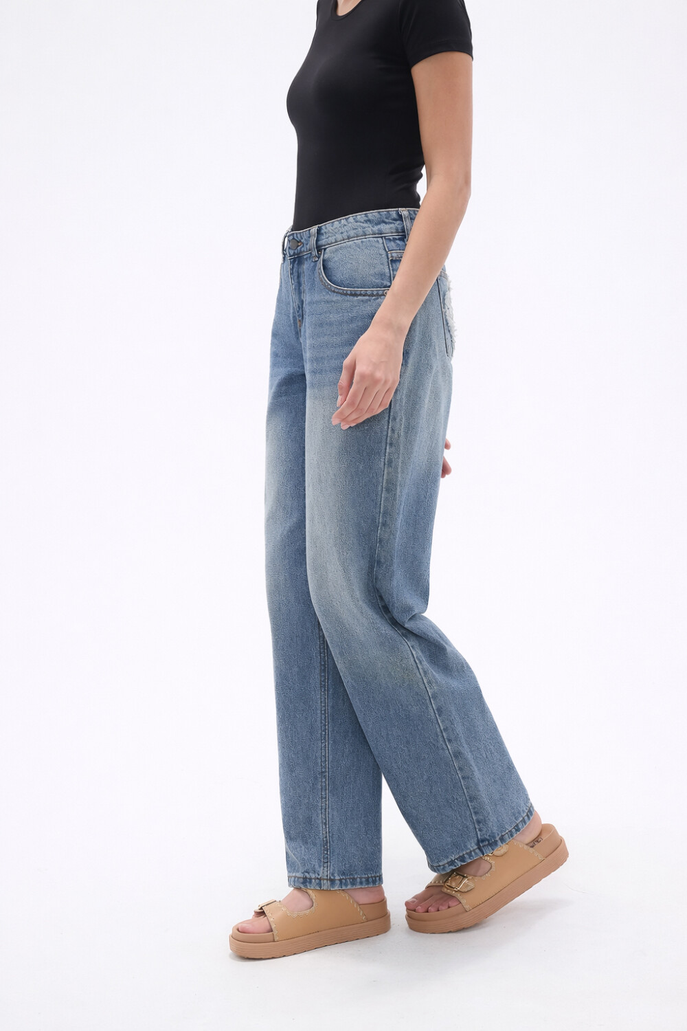 Pantalon Alenca Azul Claro