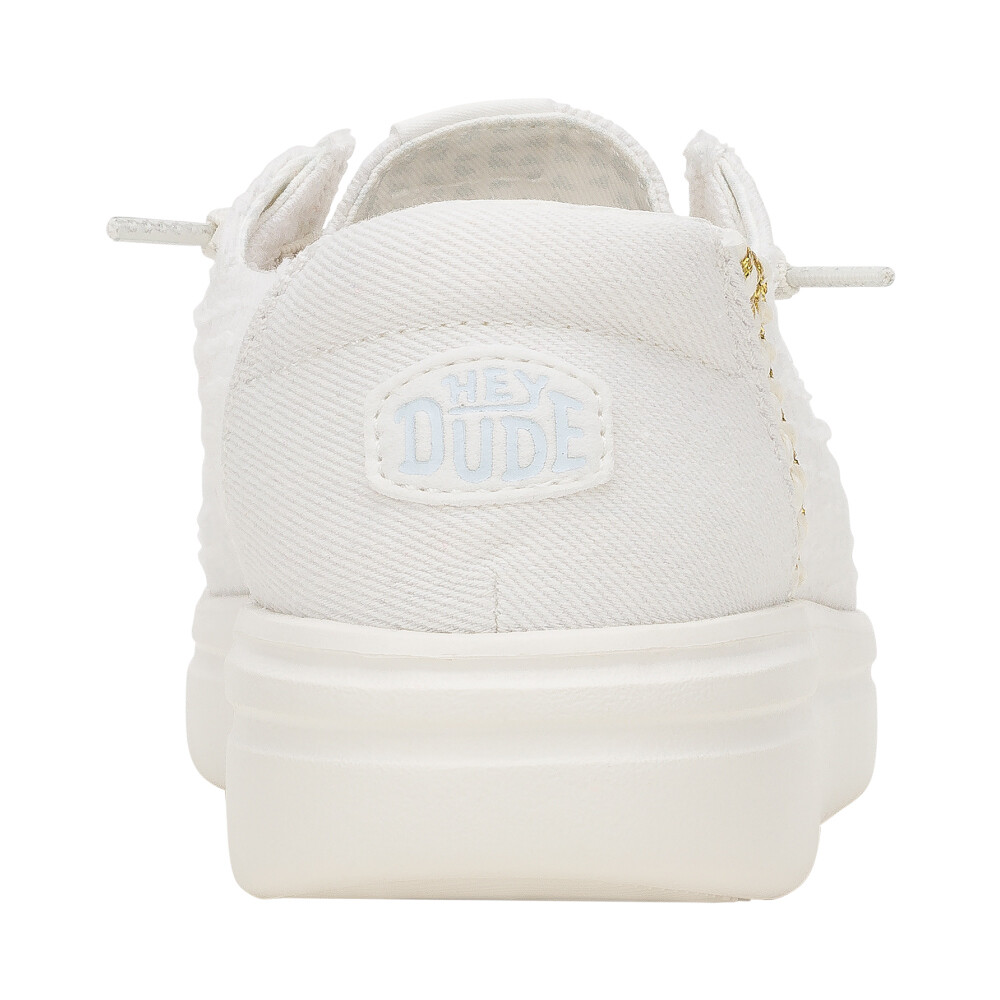 Wendy Espadrille Woven - Mujer White