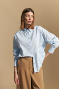 CAMISA LAVINIA Celeste