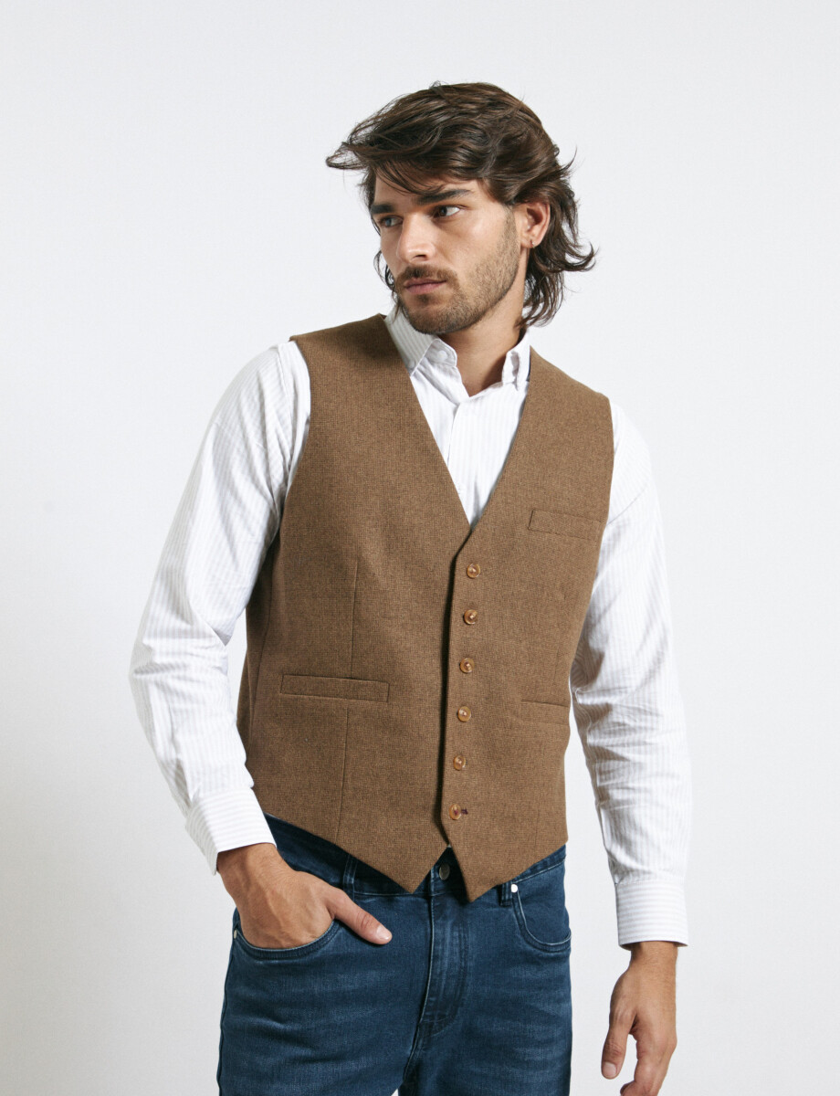 470694 CHALECO VESTIR HARRINGTON SELECT Camel