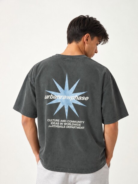 REMERA CULTURE Gris