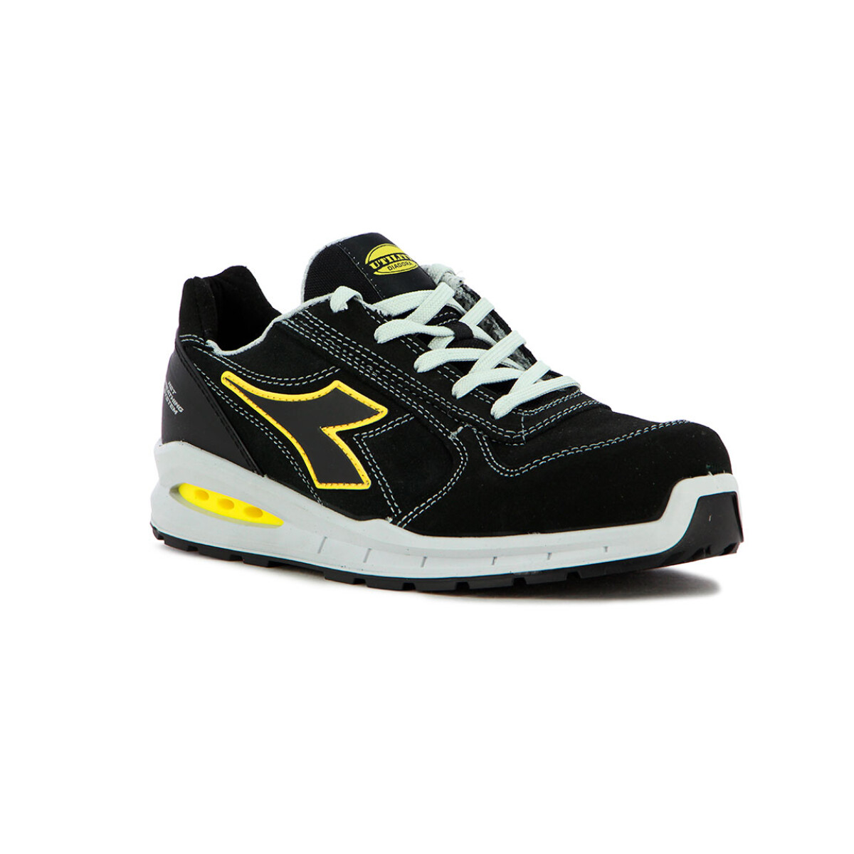 WUTI 2MYK - PRO M Safety RUN NET AB LOW S3S / UNISEX - Negro-Negro 