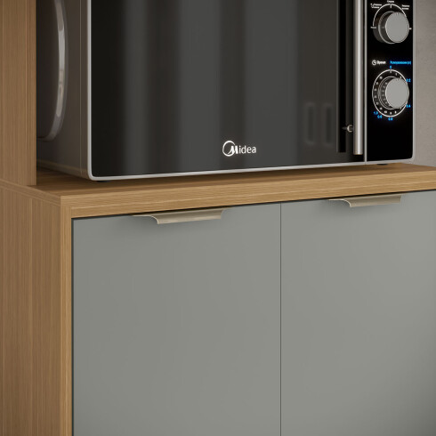 JUEGO COCINA MODULAR MOBILIARIO COCINA MDP COLORS FREIJO FREIJO Y VERDE