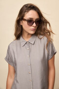 CAMISA ELVINA Visón