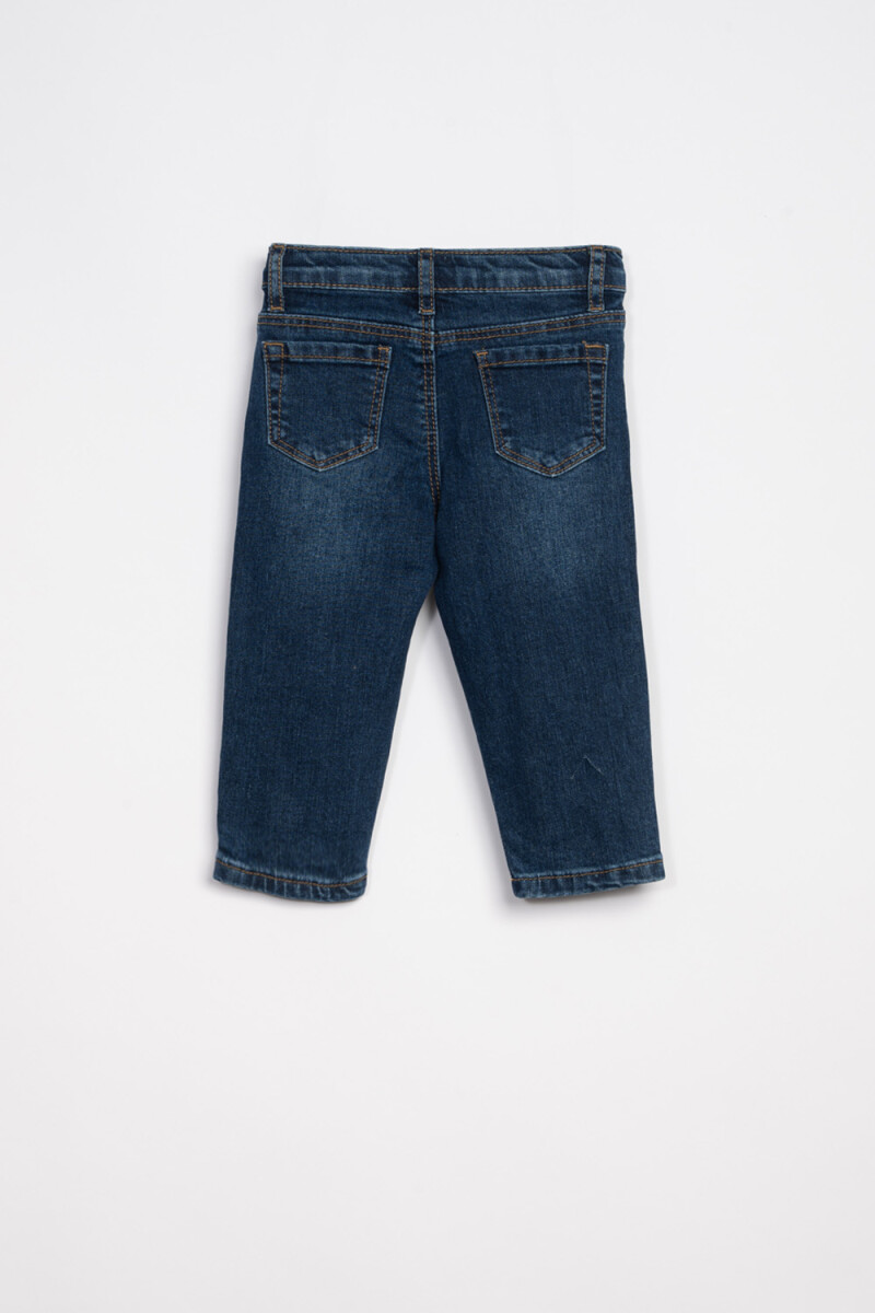 Pantalón skinny Azul