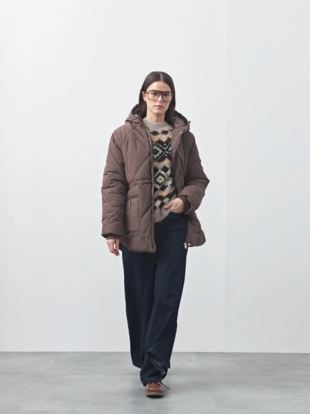 CAMPERA D.CASSIN FLORIANA CHOCOLATE