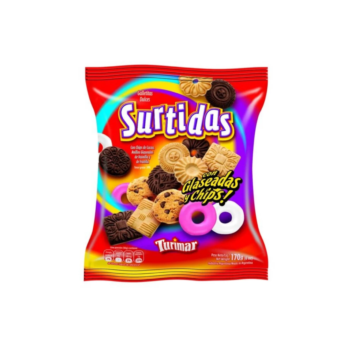 GALLETITA SURTIDA TURIMAR 350GRS 