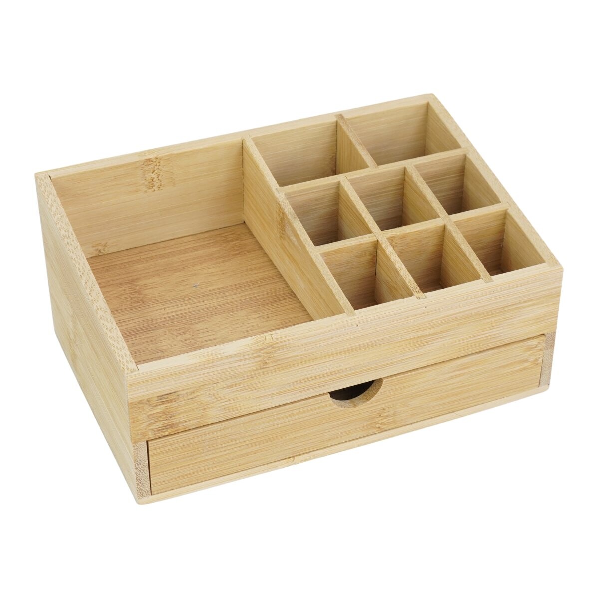 Organizador de bamboo para cosmeticos 