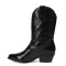 Bota de Mujer Bottero caña media tejana 347706 Negro