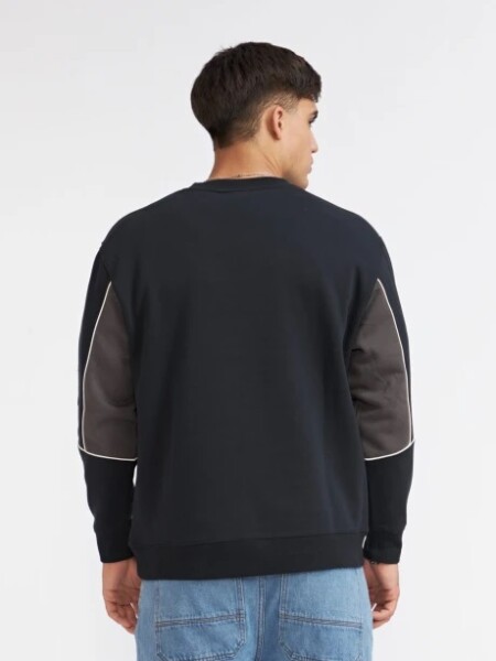 BUZO N.SAILS 11021 COCREATOR GRIS NEGRO