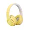 Auricular bluetooth bajos profundos amarillo