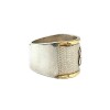 Anillo Profesión Maestro-Plata y Oro-Sin Piedra-AN5405 Sinpiedra