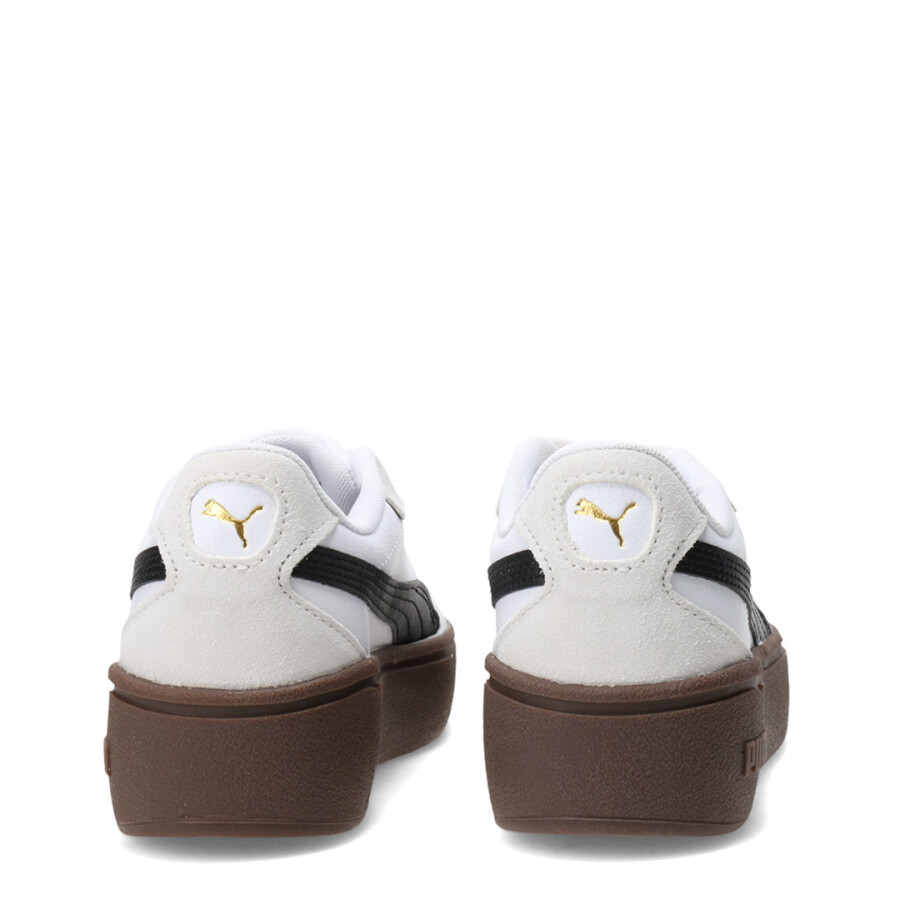 Championes de Mujer Puma Club II Era Platform Blanco - Marrón