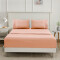 JUEGO DE SABANAS PREWASH CON BORDADO LANCASTER 2 PLAZAS SALMON