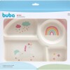 Plato con divisiones BUBA magic rosa unicornio