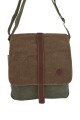 Morral clásico de lona Verde