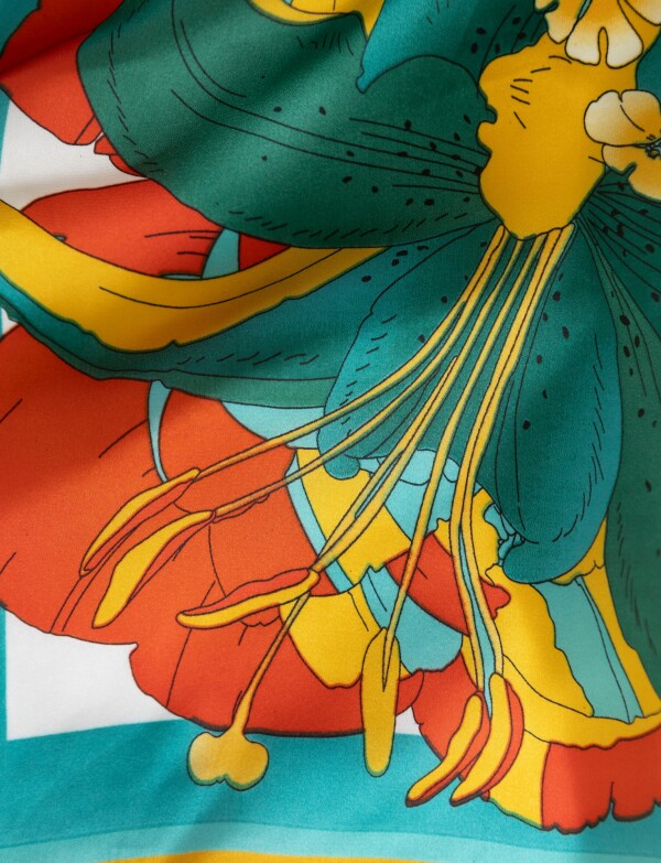 Bandana Flores VERDE/MULTI