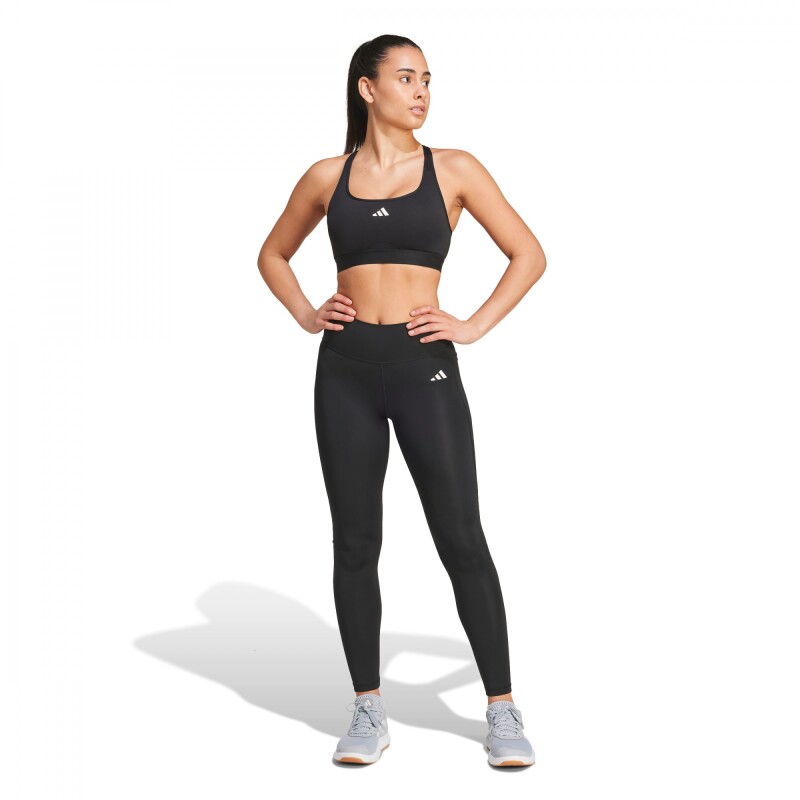 Pantalón Largo Optime Essentials Stash Pocket Full-Length Leggings de Mujer Negro