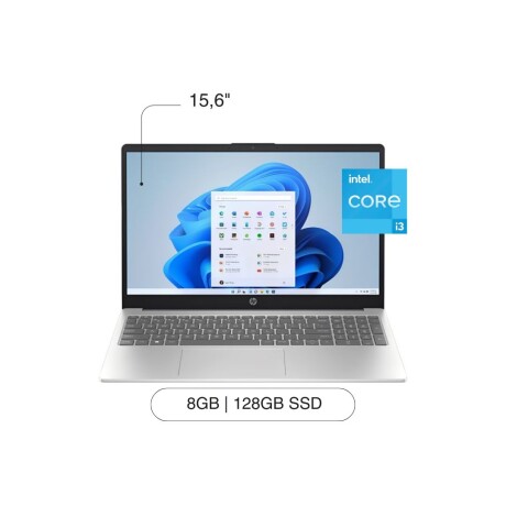 Notebook HP 15-FD0113DX 15,'' HD 128GB / 8GB RAM I3-N305 W11 - Silver Notebook HP 15-FD0113DX 15,'' HD 128GB / 8GB RAM I3-N305 W11 - Silver