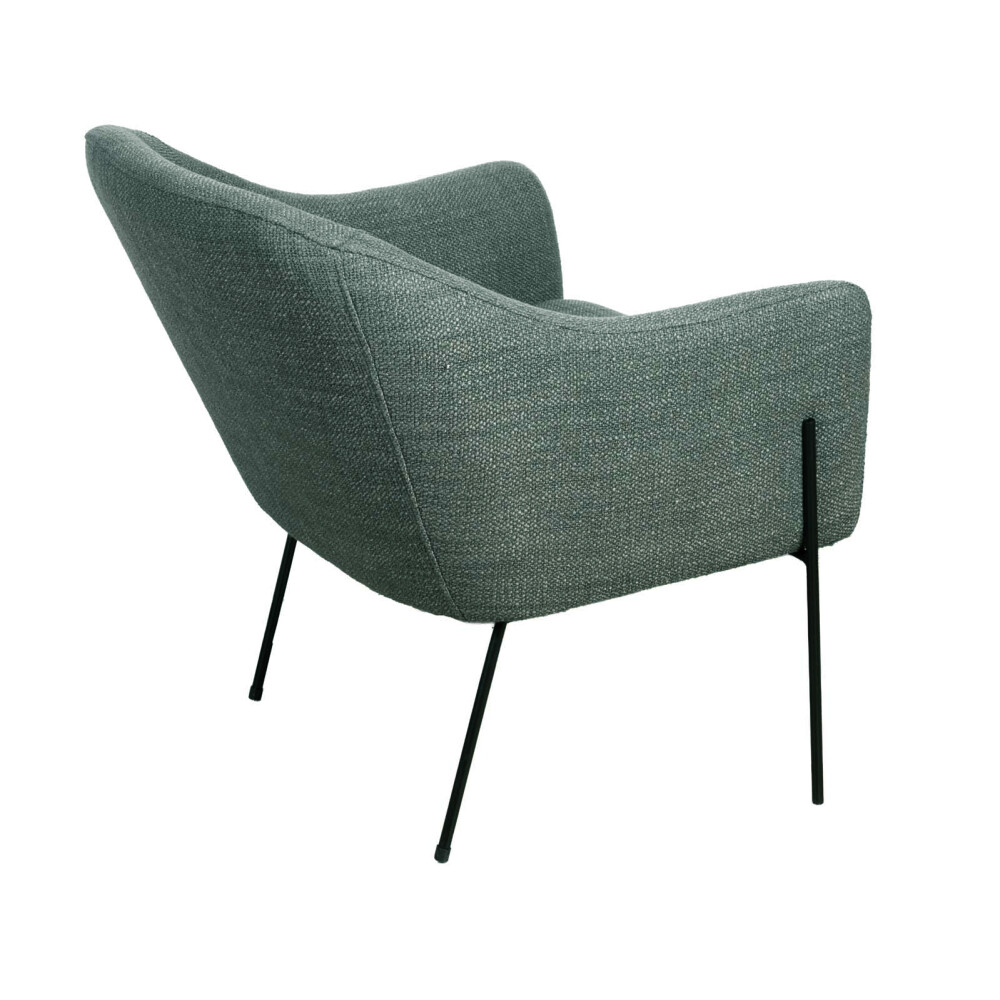 BUTACA TELA-Y-METAL VERDE BERNA VERDE OSCURO