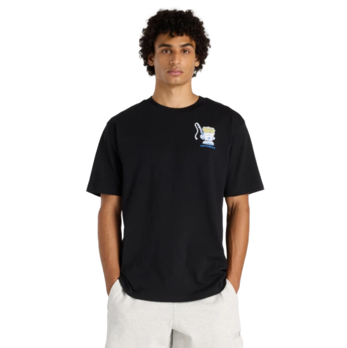 Remera New Balance French Fries - Negro 