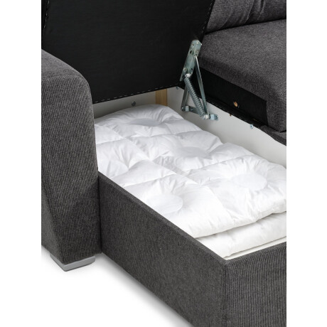 Sofa Cama Vejlby Chaise Longue Gris Oscuro