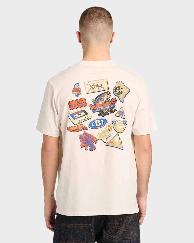 Polera Magnet Back Graphic Tee Hombre 3723