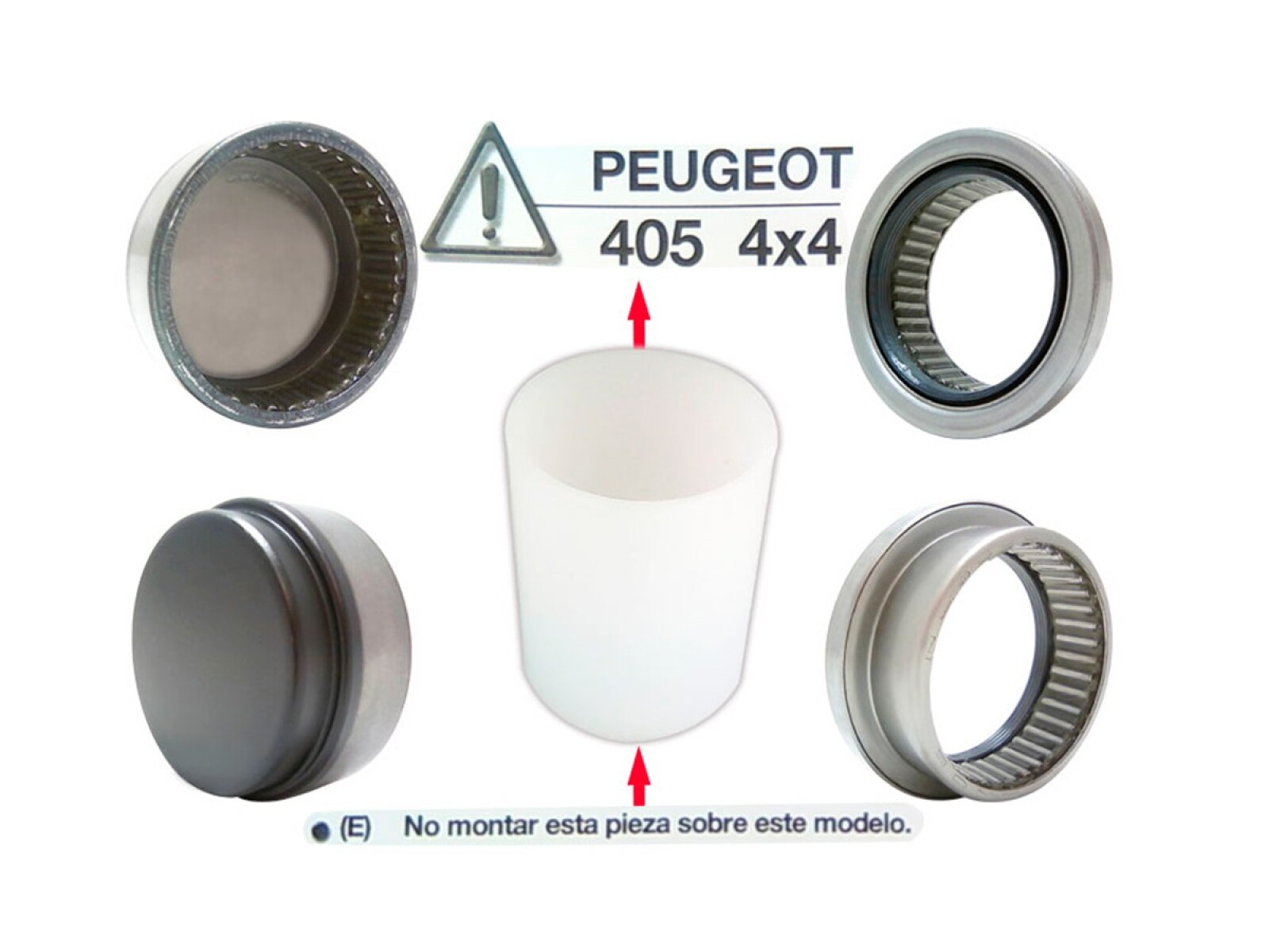 Kit Reparacion Puente Tras Citroen Berlingo/Xsara Picasso Foton Midi Peug Partner/405 87-25 