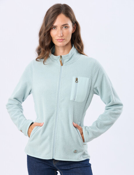 CAMPERA DE MICROPOLAR Verde