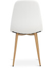 Silla comedor JONSTRUP blanca/roble natural Silla comedor JONSTRUP blanca/roble natural