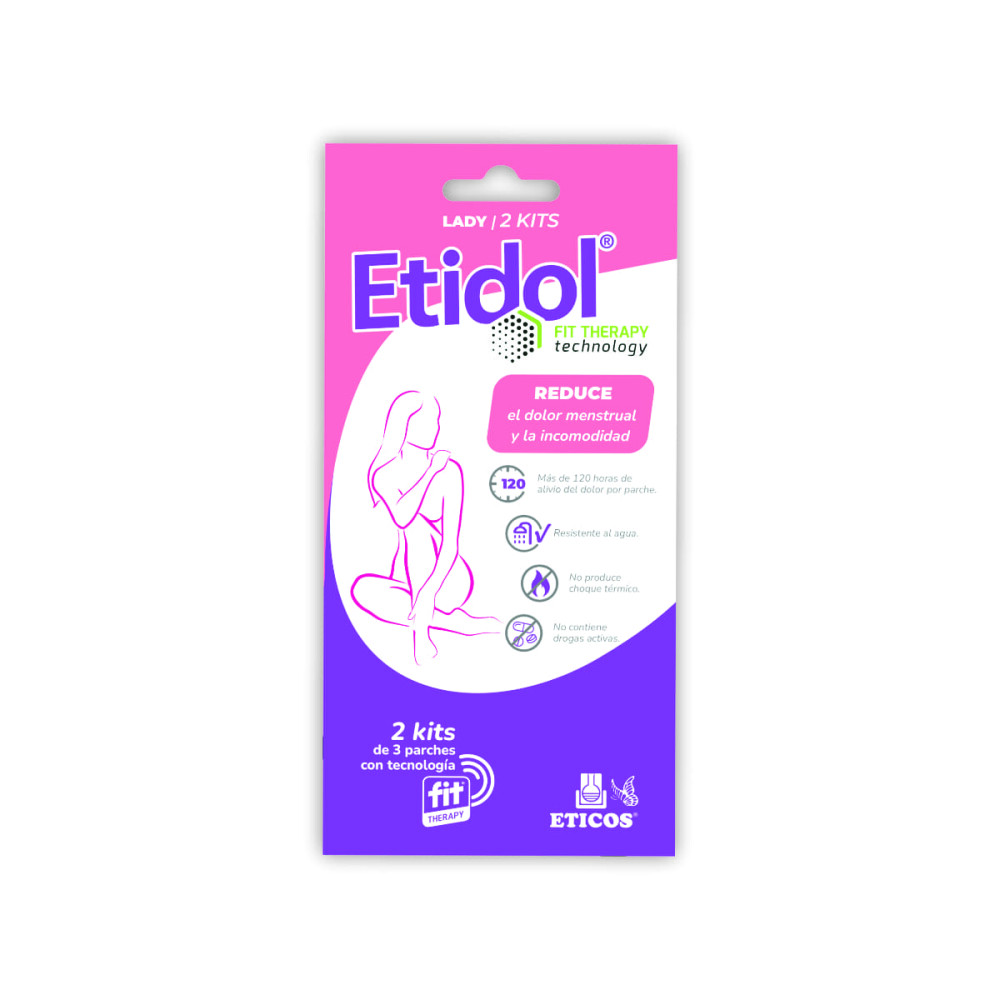 ETIDOL FIT THERAPY LADY X 6 PARCHES única