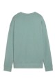 BUZO PUMA ML N1 LOGO RELAXED CREW Verde